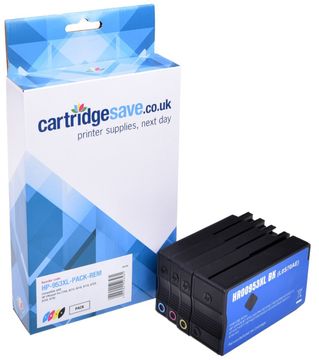 Compatible 4 Colour HP 953XL High Capacity Ink Cartridge Multipack (3HZ52AE)