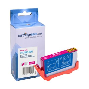 Compatible HP 912 Magenta Ink Cartridge - (3YL78AE)