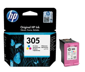 HP 305 Tri-Colour Ink Cartridge - (3YM60AE)