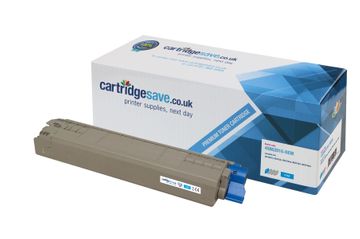 Compatible Oki 45862816 High Capacity Cyan Toner Cartridge
