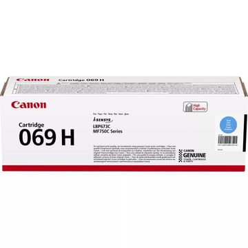 Canon 069H High Capacity Cyan Toner Cartridge (5097C002)
