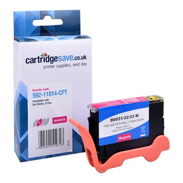 Compatible Dell Series 33 Extra High Capacity Magenta Ink Cartridge (592-11814)