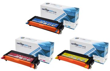 Compatible High Capacity 3 Colour Dell 593-1017 Toner Cartridge Multipack
