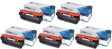 Compatible HP CF46X 5 Colour Toner Cartridge Multipack