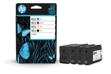 HP 953 4 Colour Ink Cartridge Multipack (6ZC69AE)