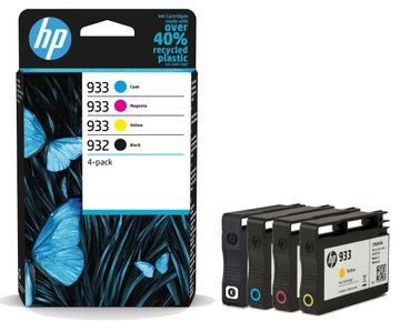 HP 932 / 933 4 Colour Ink Cartridge Multipack