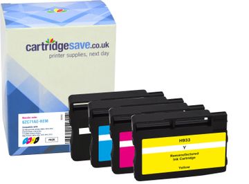Compatible HP 932 / 933 4 Colour Ink Cartridge Multipack
