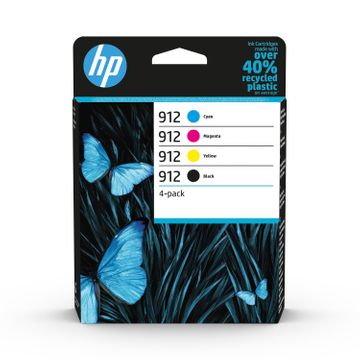 HP 912 4 Colour CMYK Ink Cartridge Multipack