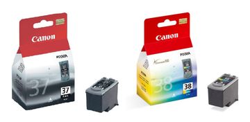 Canon PG-37 & CL-38 Light User Black & Tri-Colour Ink Multipack - (2145B001 & 2146B001)