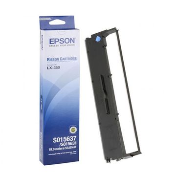 Epson S015637 Black SIDM Ribbon Cartridge (C13S015637)