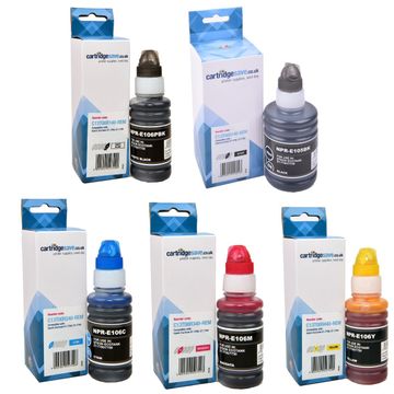 Compatible Epson 105/106 5 Colour Ink Bottle Multipack