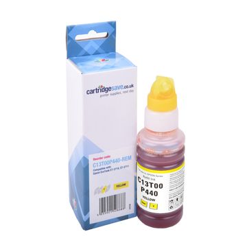 Compatible Epson 104 Yellow Ink Bottle - (C13T00P440)