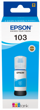 Epson 103 Ecotank Cyan Ink Bottle - (C13T00S24A)