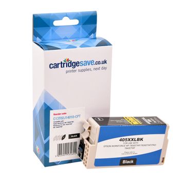 Compatible Extra High Capacity Epson 405XXL Black Ink Cartridge - (C13T02J14010)