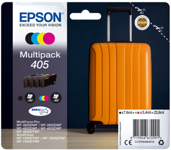 Epson 405 4 Colour Ink Cartridge Multipack - (C13T05G64010)