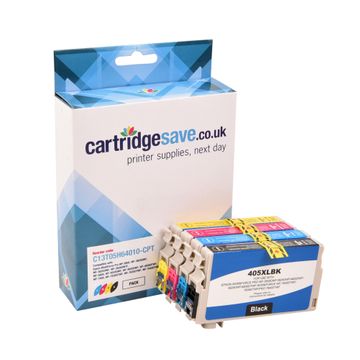 Compatible Epson 405XL High Capacity 4 Colour Ink Cartridge Multipack - (C13T05H64010)
