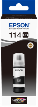 Epson 114 Photo Black Ink Bottle - (C13T07B140)