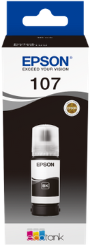 Epson 107 Black Ink Bottle - (C13T09B140)