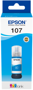 Epson 107 Cyan Ink Bottle - (C13T09B240)