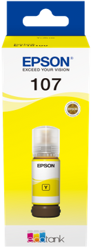 Epson 107 Yellow Ink Bottle - (C13T09B440)