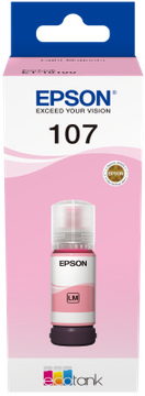 Epson 107 Light Magenta Ink Bottle - (C13T09B640)