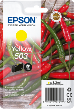 Epson 503 Yellow Ink Cartridge - (C13T09Q44010 Chilli)