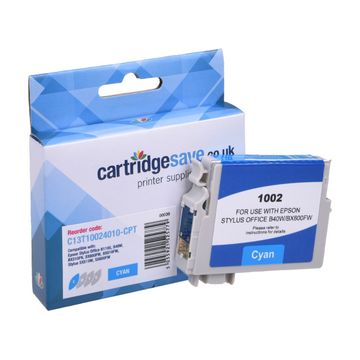 Compatible Epson T1002 Cyan Ink Cartridge - (C13T100240 Rhino)