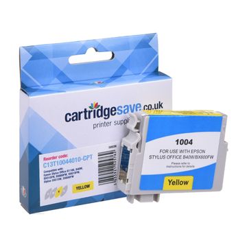 Compatible Epson T1004 Yellow Ink Cartridge - (C13T100440 Rhino)