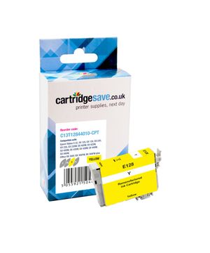 Compatible Epson T1284 Yellow Printer Cartridge - (Fox)