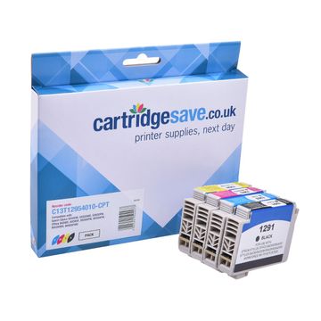 Compatible Epson T1295 High Capacity 4 Colour Ink Cartridge Multipack - (Apple)