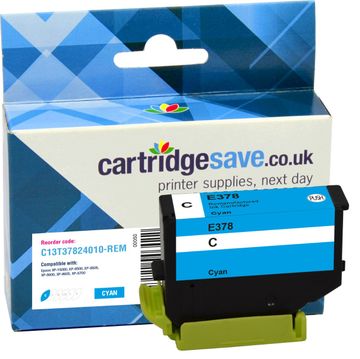 Compatible Epson 378 Cyan Ink Cartridge - (T3782 Squirrel)