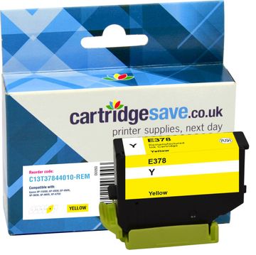Compatible Epson 378 Yellow Ink Cartridge - (T3784 Squirrel)