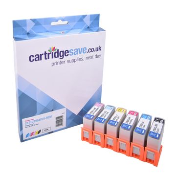 Compatible Epson 378XL 6 Colour High Capacity Ink Cartridge Multipack - (T3798 Squirrel)