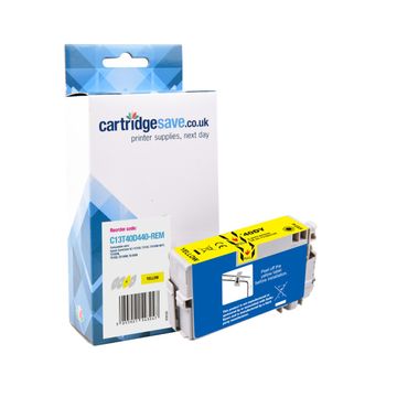Compatible Epson T40D Yellow Ink Cartridge - (C13T40D440)