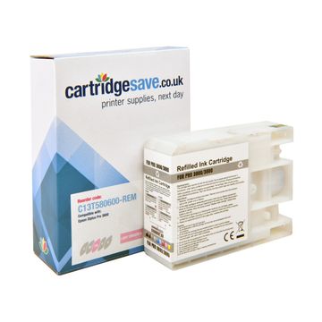 Compatible Epson T5806 Light Magenta Ink Cartridge - (C13T580600)