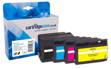 Compatible HP 932XL / HP 933XL High Capacity 4 Colour Ink Cartridge Multipack (C2P42AE)