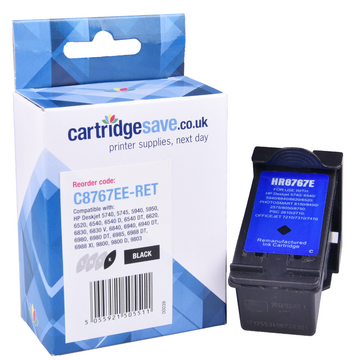 Compatible HP 339 High Capacity Black Printer Cartridge - (C8767EE)