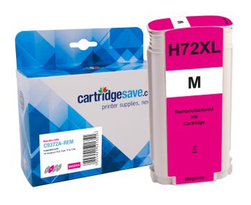 Compatible HP 72 High Capacity Magenta Ink Cartridge - (C9372A)