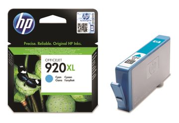 HP 920XL High Capacity Cyan Ink Cartridge - (CD972AE)
