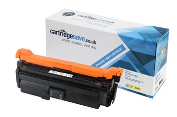 Compatible HP 504A Yellow Toner Cartridge - (CE252A)