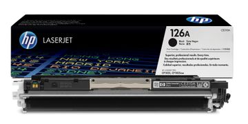 HP 126A Black Toner Cartridge - (CE310A)