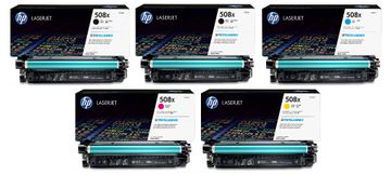 HP 508X High Capacity 5 Colour Toner Cartridge Multipack