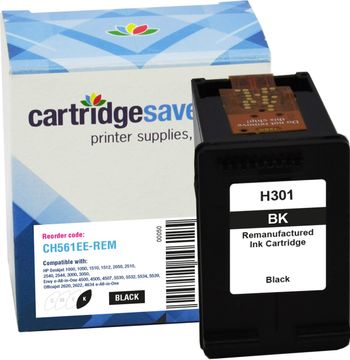 Compatible HP 301 Black Ink Cartridge - (CH561EE)