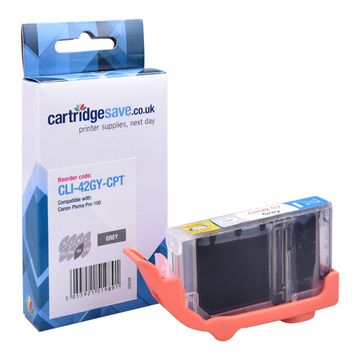 Compatible Canon CLI-42GY Grey Ink Cartridge - (6390B001)