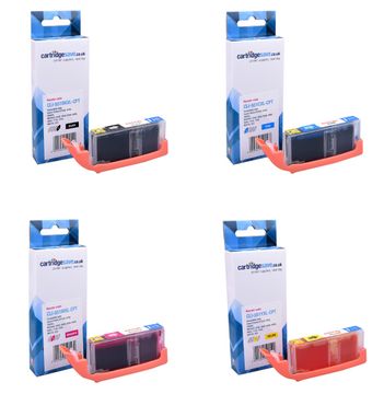 Compatible Canon CLI-551XL High Capacity 4 Colour Ink Cartridge Multipack
