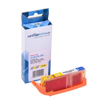 Compatible Canon CLI-581YXXL Yellow Extra High Capacity Ink Cartridge