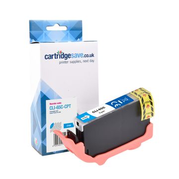 Compatible Canon CLI-65 Cyan Ink Cartridge - (CLI-65C)