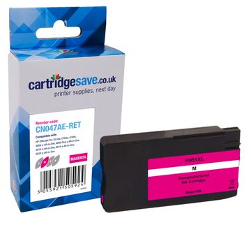 Compatible HP 951XL High Capacity Magenta Printer Cartridge - (CN047AE)