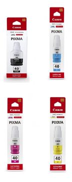 Canon GI-40 4 Colour Ink Bottle Multipack