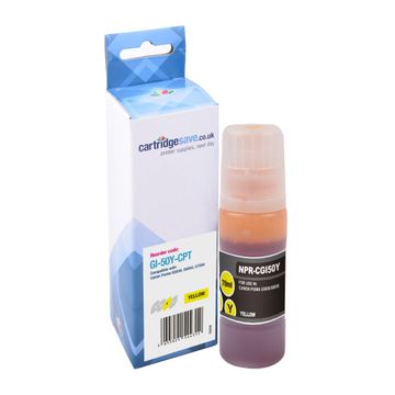 Compatible Canon GI-50Y Yellow Ink Bottle - (3405C001)